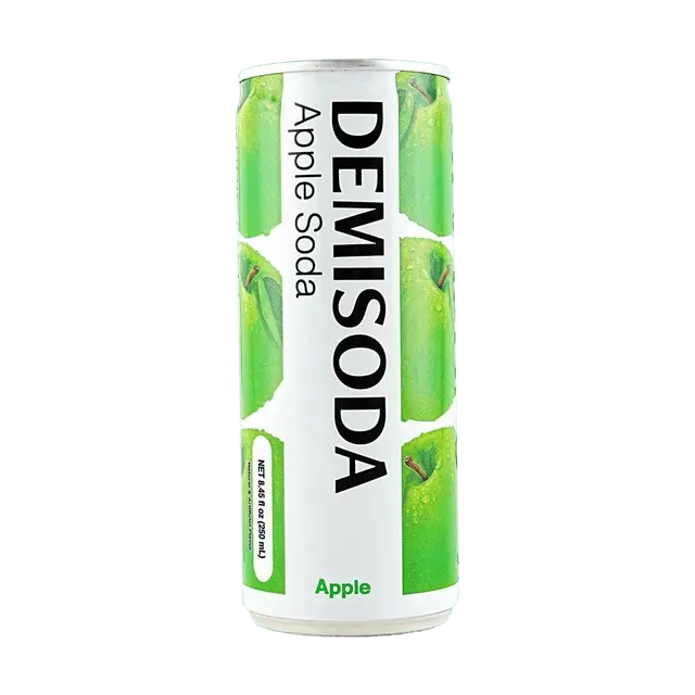 DONG-A OTSUKA Demisoda Apple Carbonated Soft Drink | Korean Sparkling Apple Soda