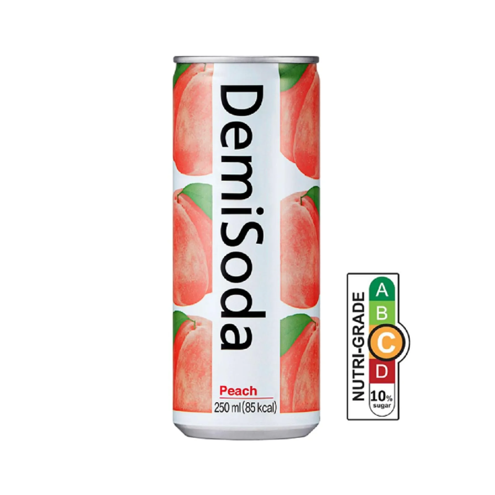 DONG-A OTSUKA Demisoda Peach Sparkling Fruit Soda | Korean Peach Soda
